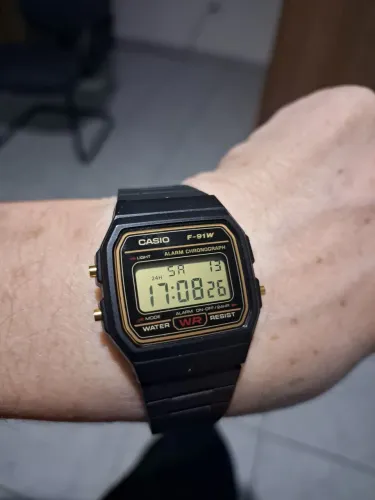Relogio casio f91w original