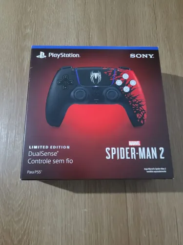 dualsense ps5 spider man lacrado