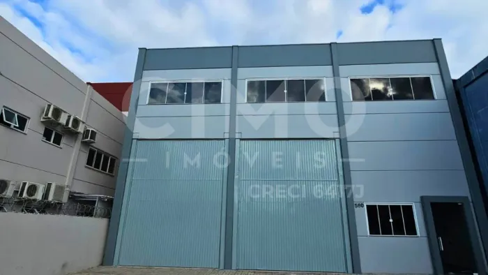 Galpão para locação em Palhoça bairro Pachecos - acesso BR-101 | 618,30 m²
