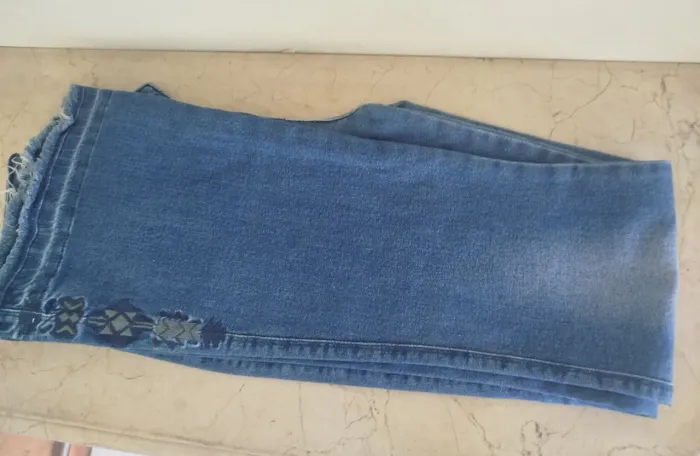 Calça jeans Patogê feminina wide leg 