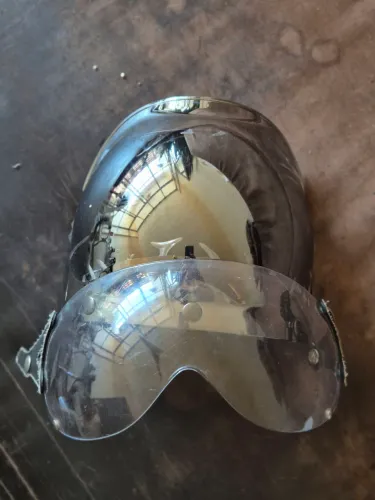 Viseira Bolha para Capacete vintage