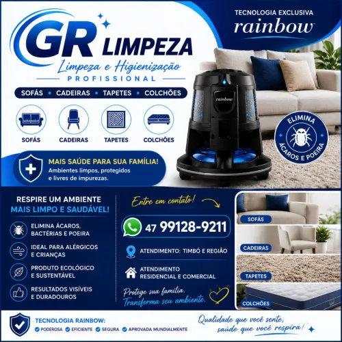 Limpeza e higienização