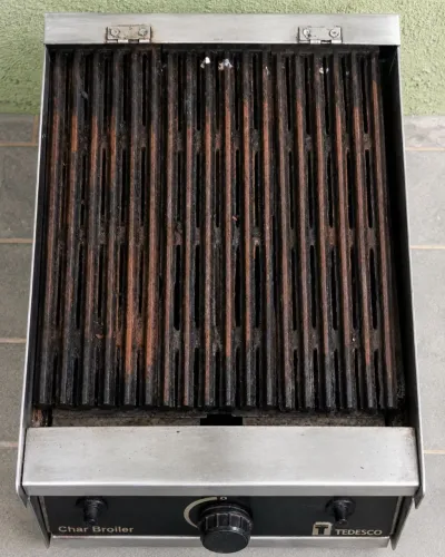 Char Broiler Tedesco a gás