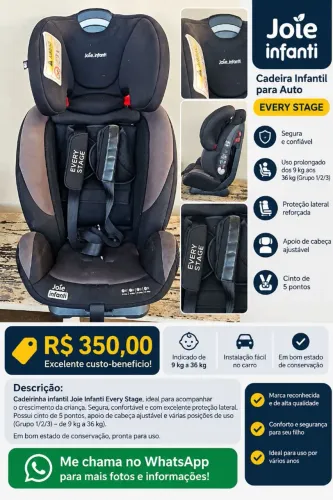 Cadeirinha infantil 
