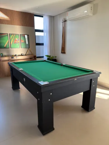 Mesa de sinuca - PEDRA ARDÓSIA + bolas e 6 tacos