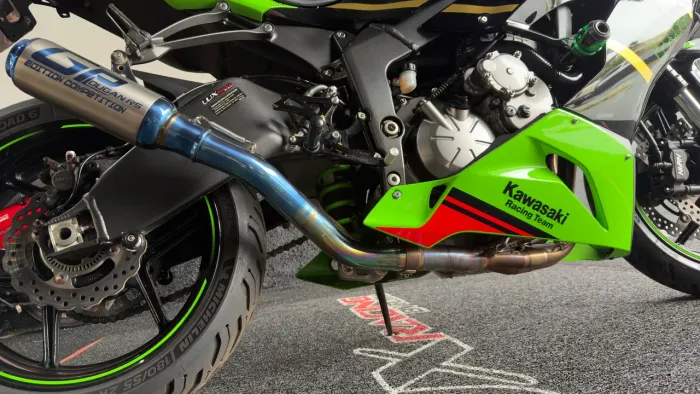 Escapamento Full Zx6r Gp Ed. Comp. Titânio 2025+ Lougan Rs