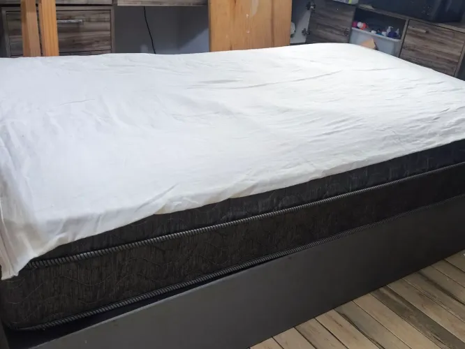 Cama + Colchão Solteirão