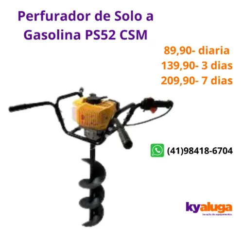 Locação de equipamentos para obra