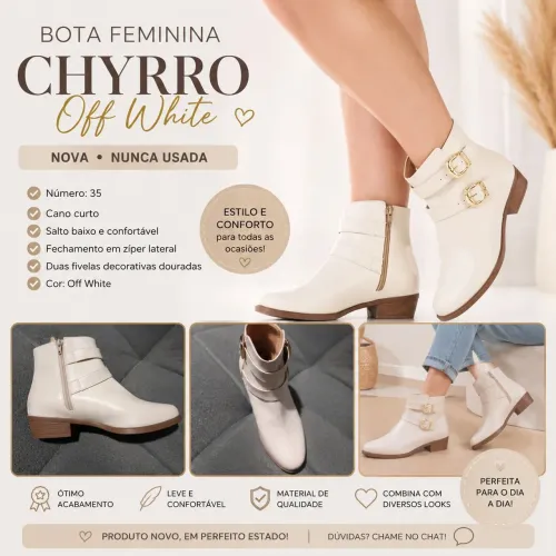 Bota Feminina Nova, Nunca Usada