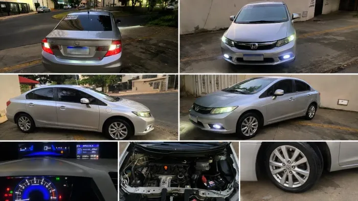 Honda Civic Sedan LXS 1.8/1.8 Flex 16V Mec. 4P 2014