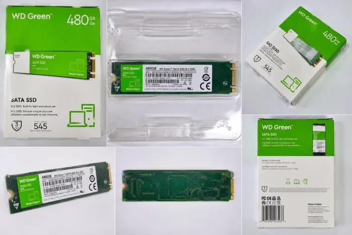 SSD M.2 2280 Sata Wd Green 480gb