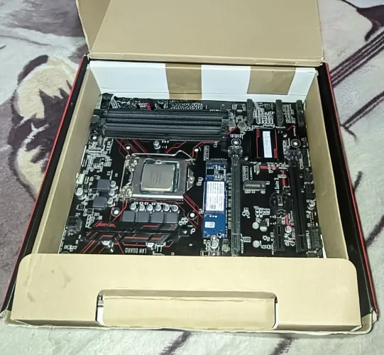 Kit Pro  Placa Mãe + i5 7400 + Intel Optane de 16gb