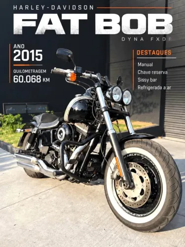 Harley-Davidson Fat BOB Fxdf 2015