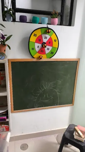 Quadro infantil + bimquedo alvo 