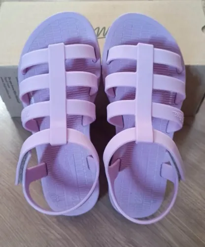 Sandália Mini Melissa Cor Lilás Tamanho 30