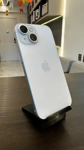IPHONE 15 128GB AZUL SEMINOVO / LOJA FÍSICA