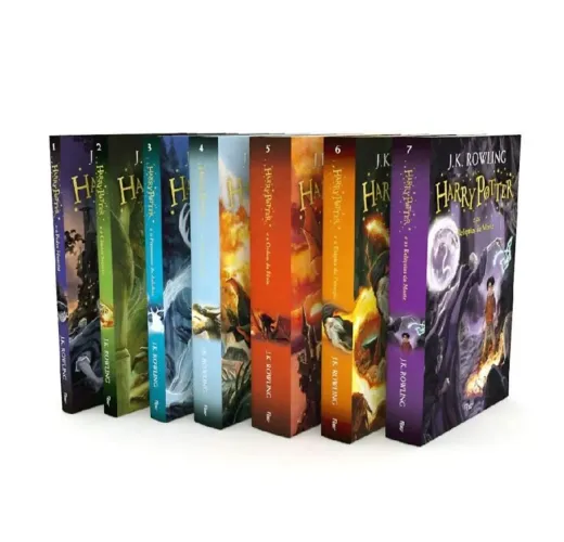 Kit livros capa dura Harry Potter