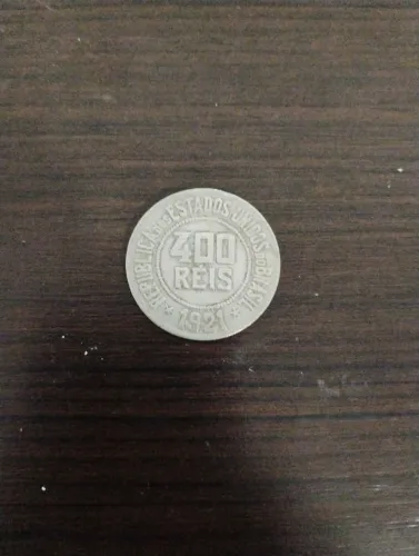Moeda de 400 réis - 1921