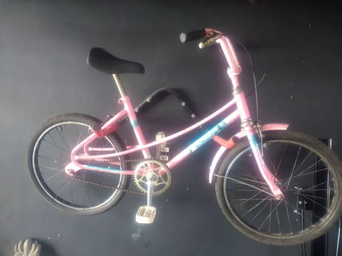 Bicicleta Caloicross Cecizinha Aro 20 Conservado Revisada 