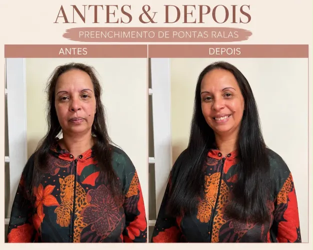 Cabelos humanos e mega hair