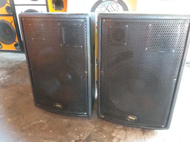 2 caixas passivas 15"
