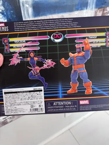 Marvel Legends Psylocke VS Thanos GAMERVERSE 