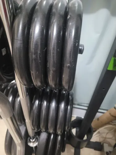 Anilhas emborrachadas 4 e 5Kg