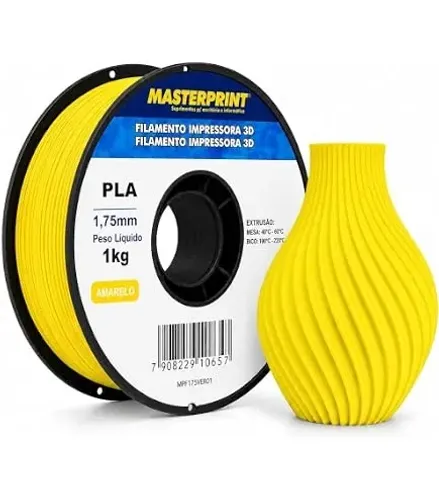 Filamento PLA amarelo Masterprint