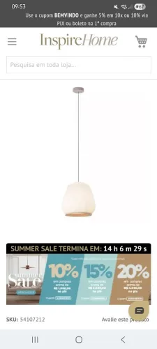 Pendente LED Cotton - TOKSTOK