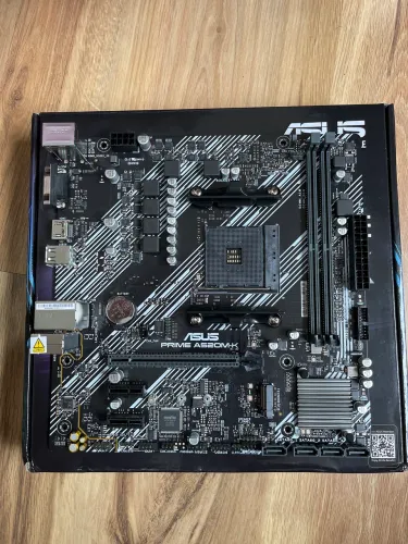 Placa Mãe Asus Prime A520M-K, AM4