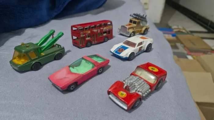 Lote 6 Matchbox Antigos