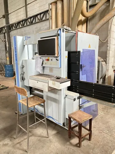 Centro de furação Homag modelo BHX050 com furação e serra Marca Homag Modelo BHX050
