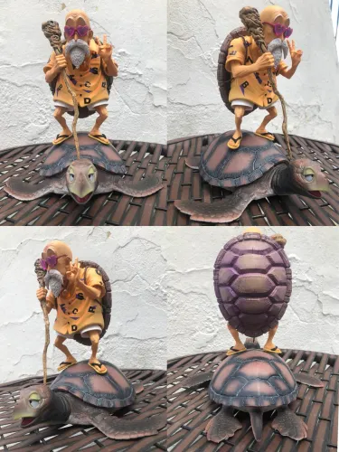DRAGON BALL MESTRE KAME UM ESPETÁCULO DE BONECO