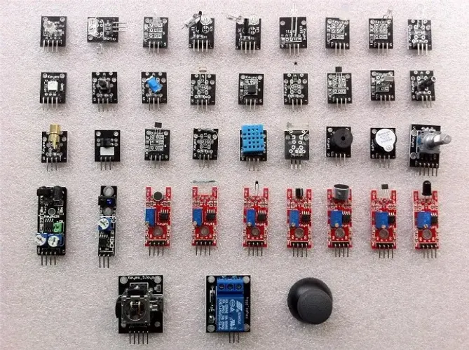 arduino Kit 37 Sensores Completo ou a unidade e 8 reais