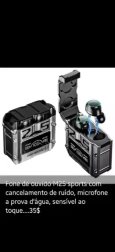 Fone de ouvido M25