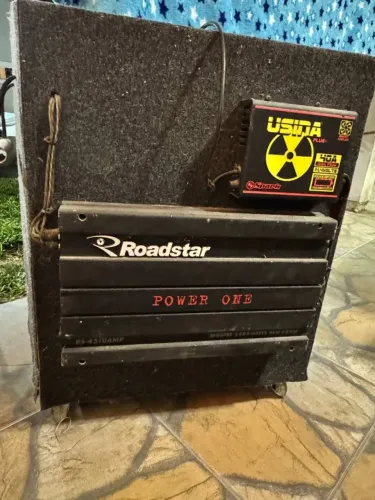 Caixa de Som Completa Bluetooth - Com Módulo Roadster 2400W e Fonte Usina 