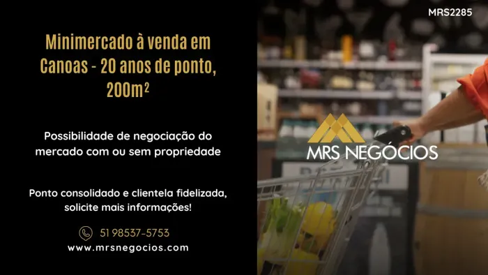 Minimercado à venda em Canoas - 20 anos de ponto, 200m²
