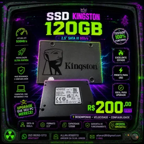 SSD 120GB KINGSTON