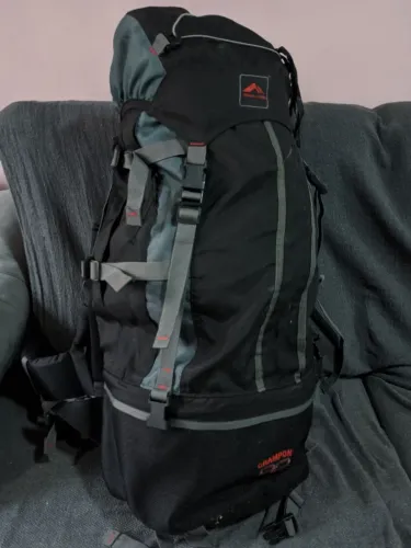 Mochila trilhas e rumos 92L trekking montanha viagem mochilão acampamento camping 