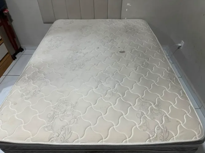 Cama molas ensacadas, 1 ano e meio de uso
