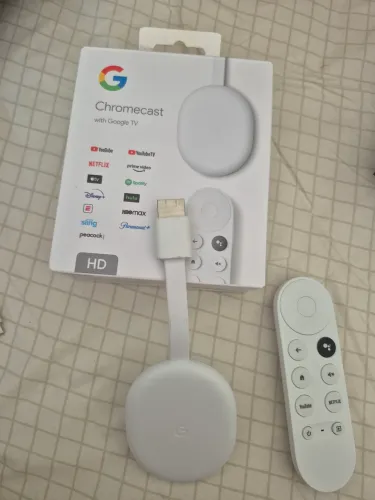 Chromecast com Google Tv - Usado duas vezes