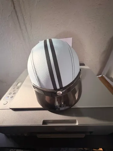Capacete moto elétrica