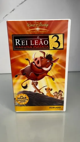 VHS O Rei Leão 3: Hakuna Matata - Original Disney (LEIA A DESCRIÇÃO)