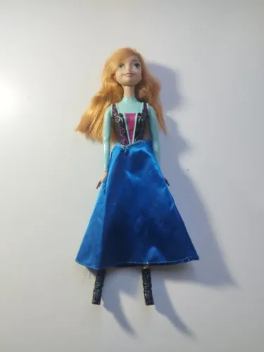 Boneca Anna Frozen Disney Original Usada