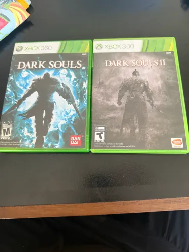 Kit Dark Souls 1 + Dark Souls 2 Xbox 360 (Originais)