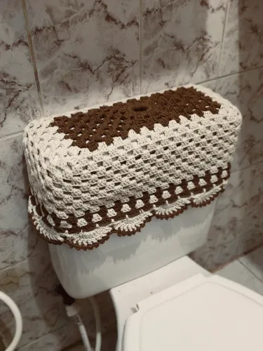Crochê moda casa