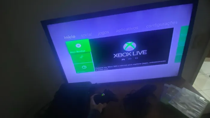 Xbox 360 Fat Slim Elite +Televisão 42 polegadas Samsung!