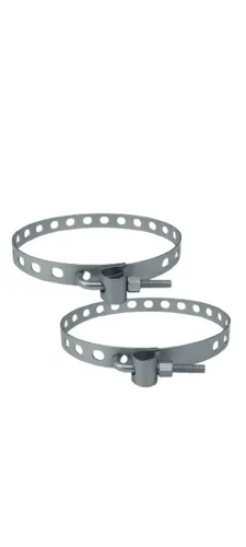 KIT 2 CINTA ABRAÇADEIRA PARA POSTE BAP 3 120CM PARAFUSO