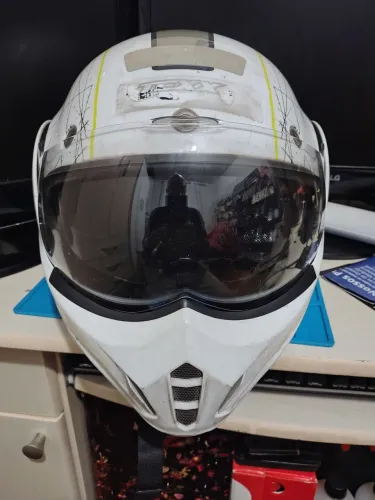 Capacete stratos 180 graus 58 usado