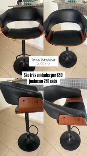 Banquetas giratórias